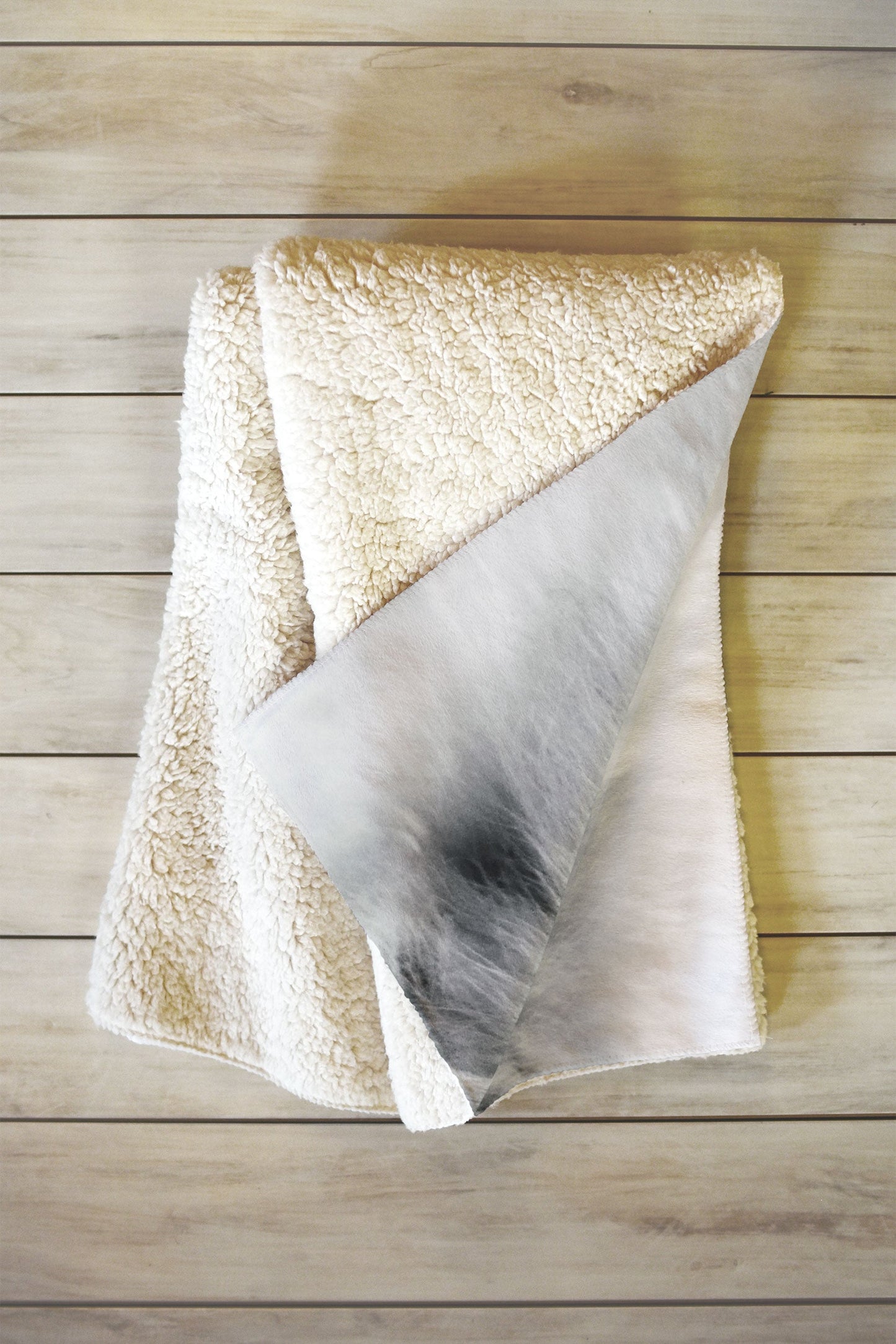Allyson Johnson Hippest Pomeranian Fleece Throw Blanket