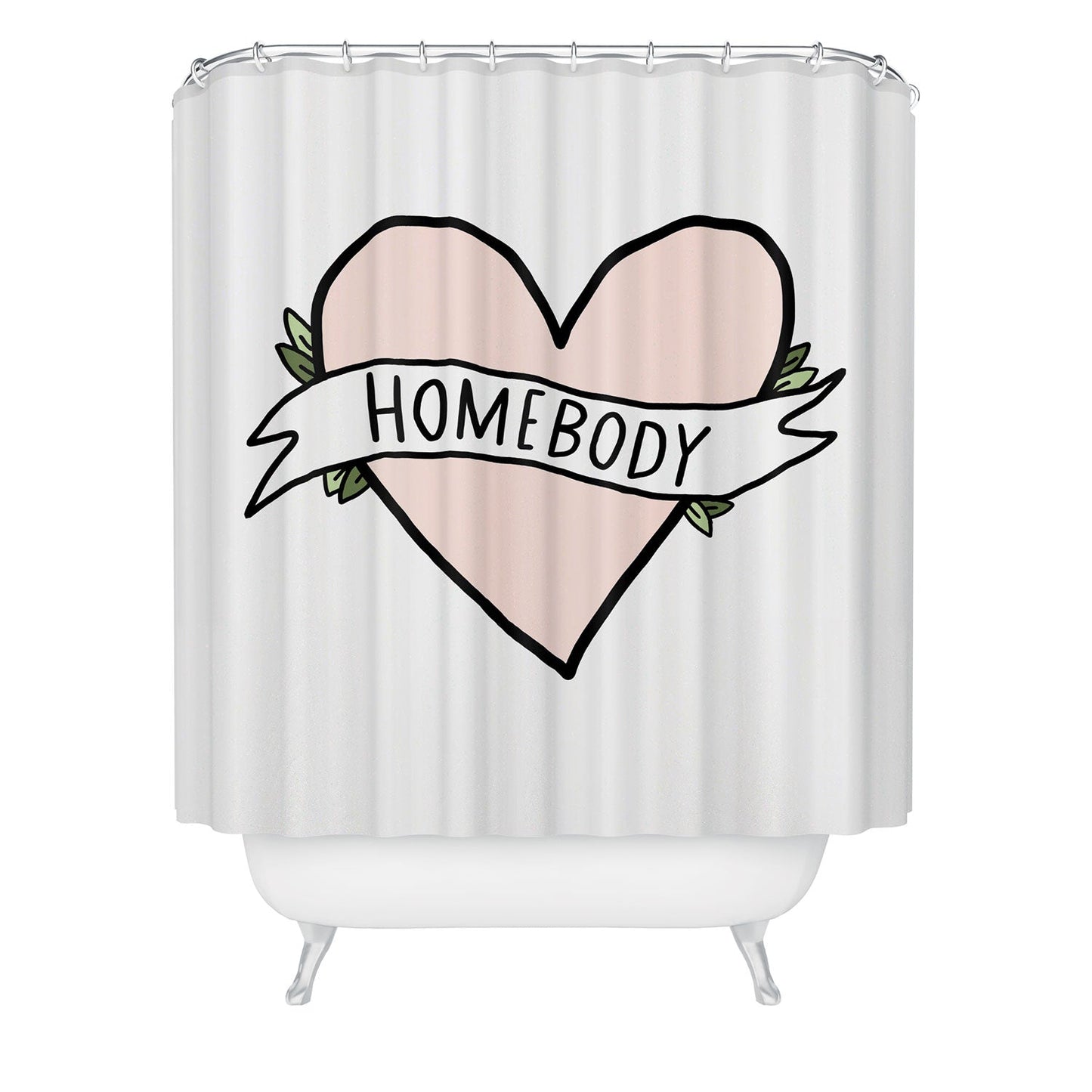 Allyson Johnson Homebody Shower Curtain