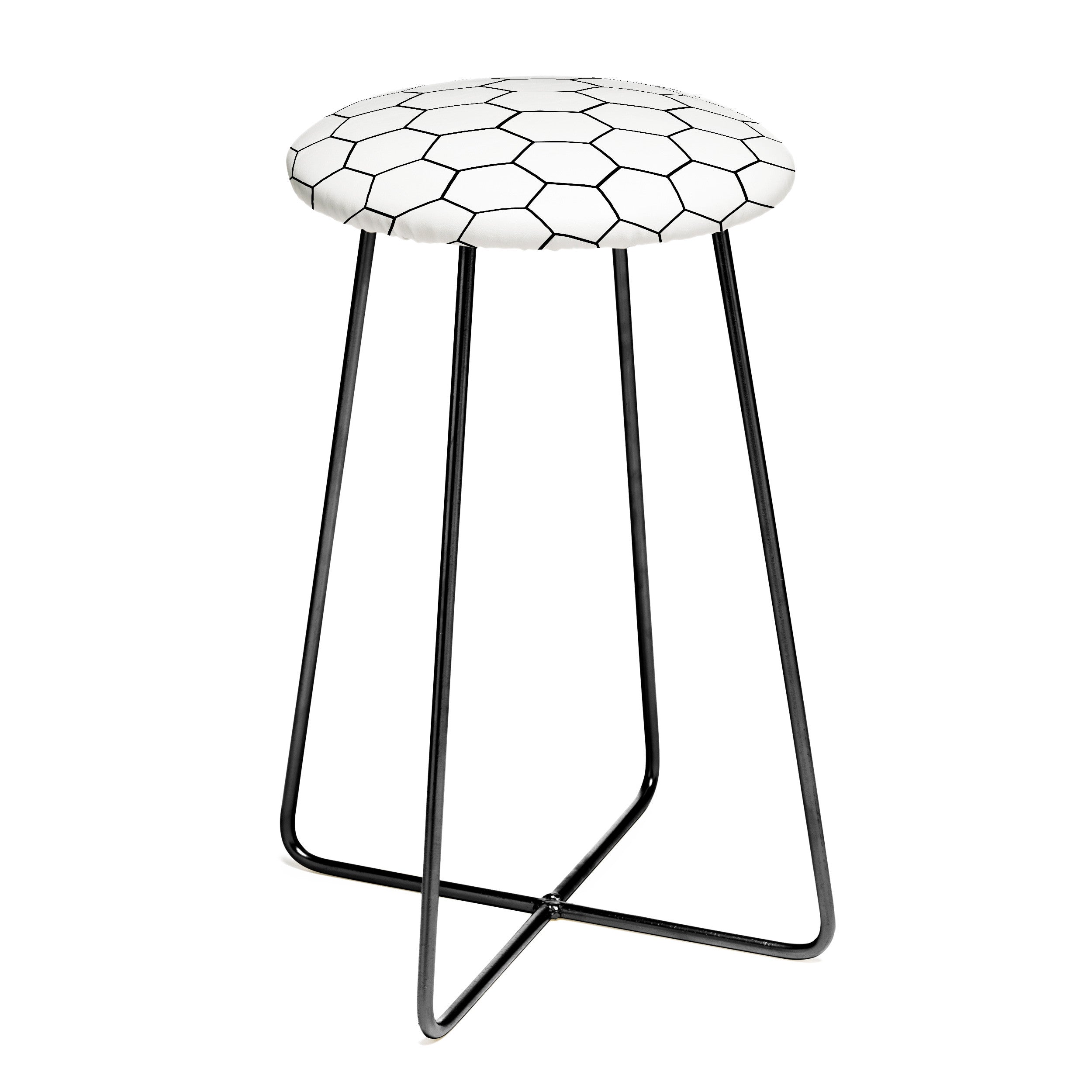 Allyson Johnson Honey Comb Counter Stool
