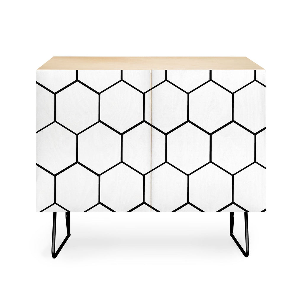 Allyson Johnson Honey Comb Credenza