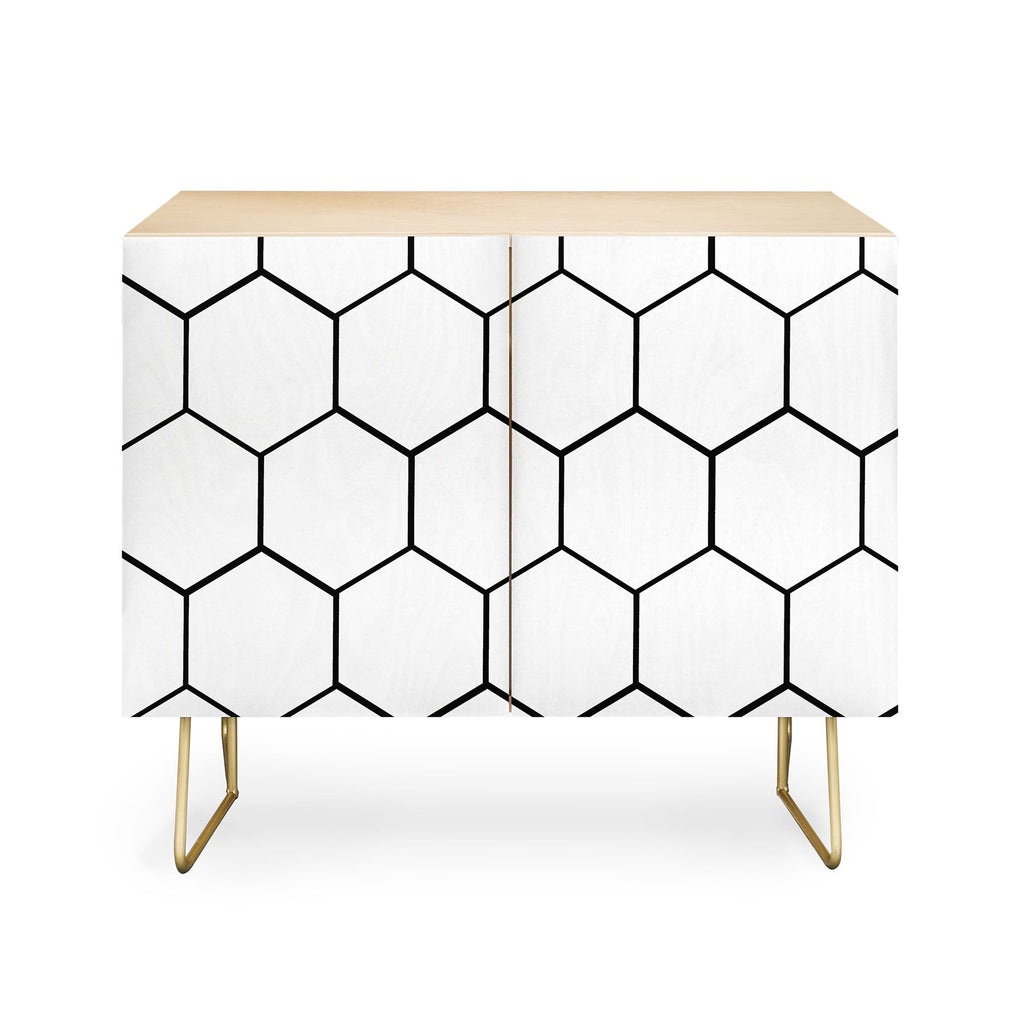Allyson Johnson Honey Comb Credenza