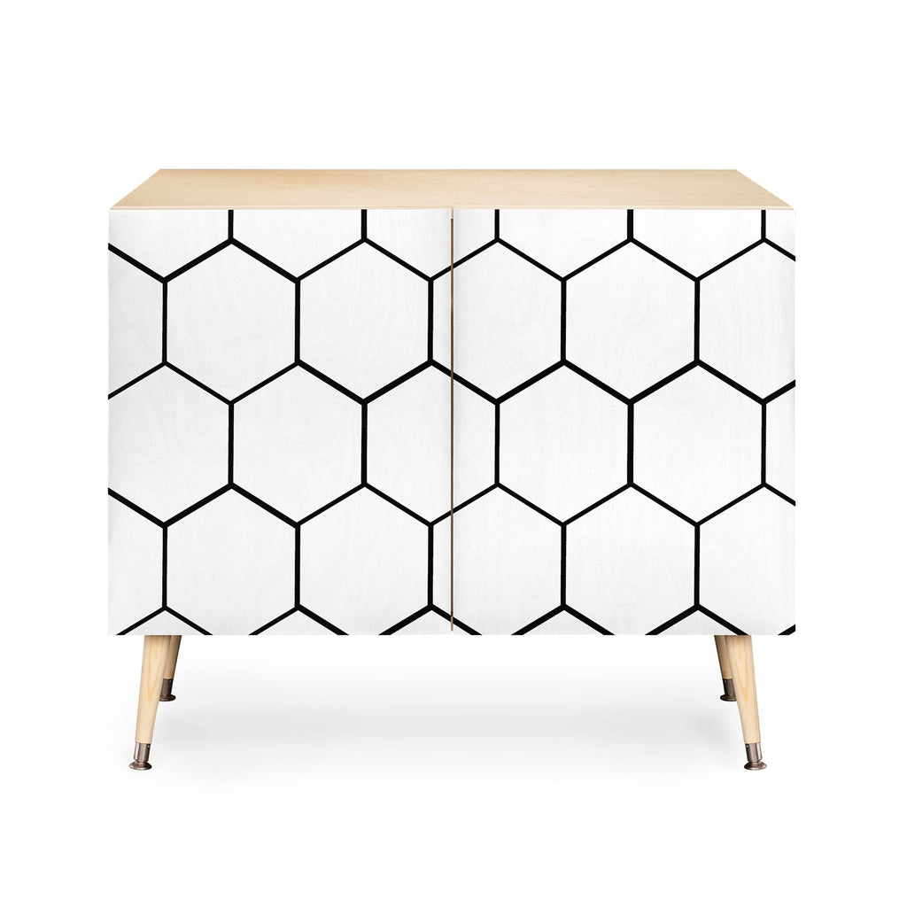 Allyson Johnson Honey Comb Credenza