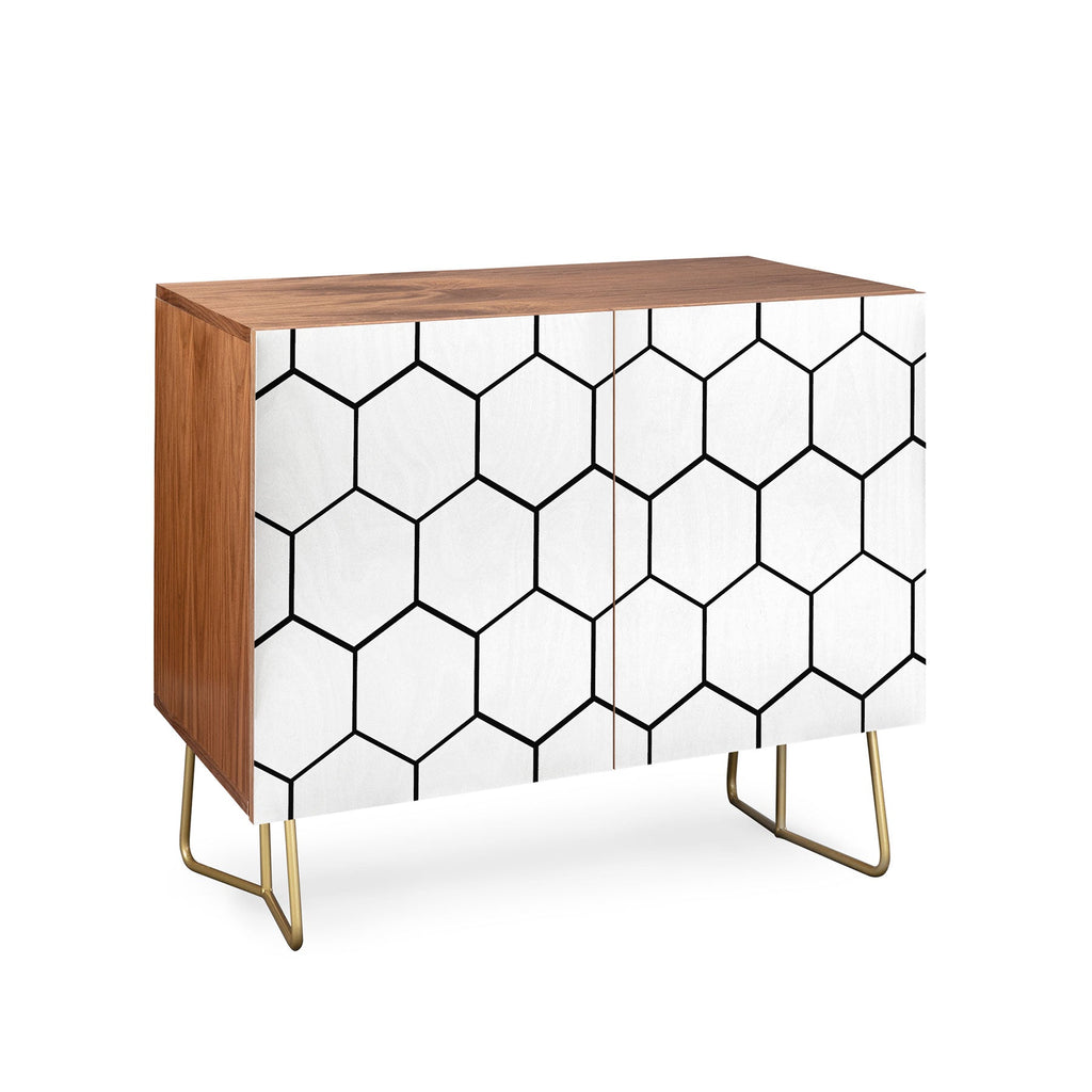 Allyson Johnson Honey Comb Credenza