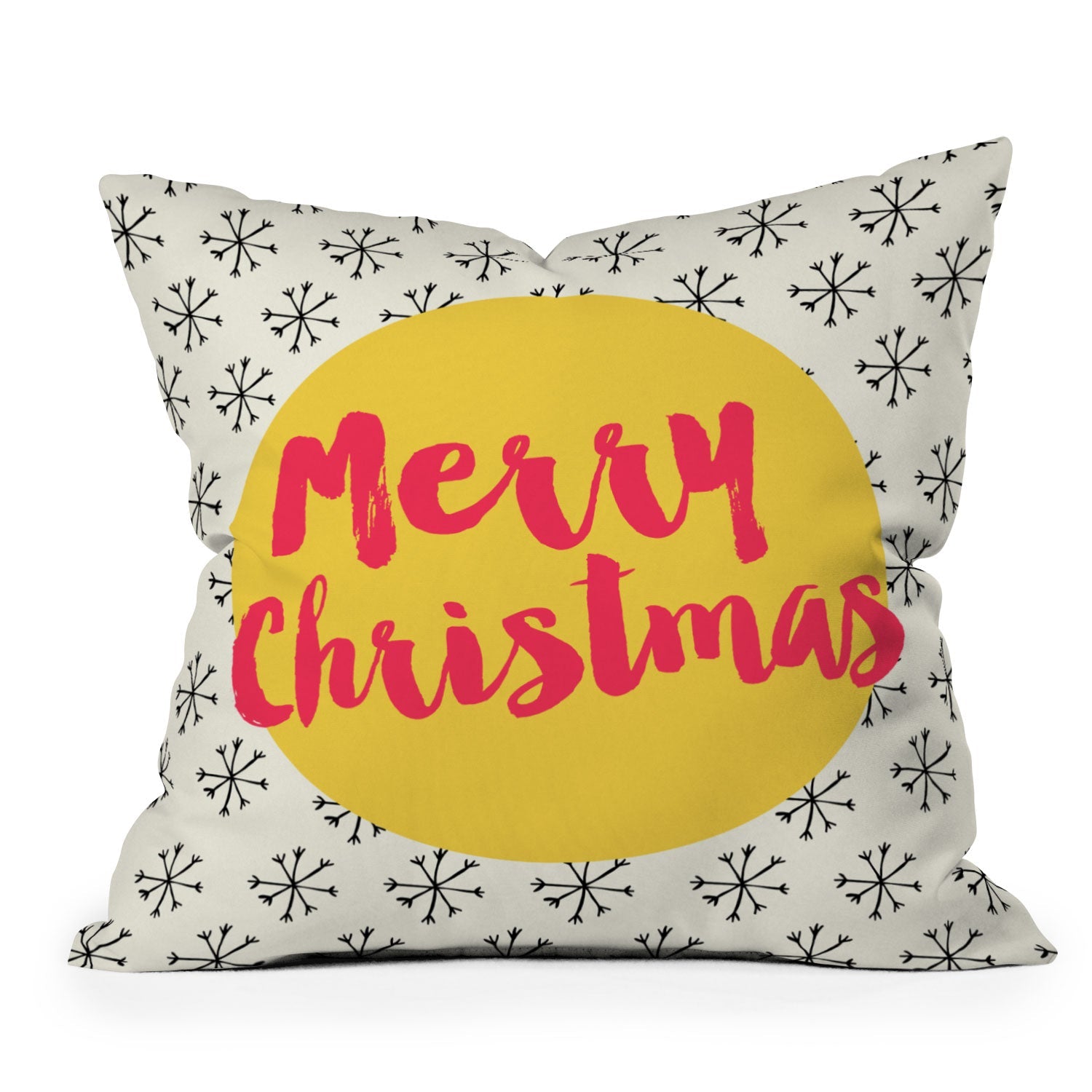 Allyson Johnson Merry Christmas Outdoor Throw Pillow