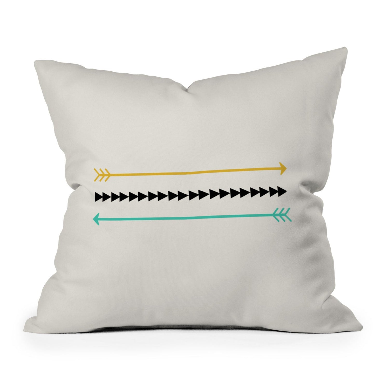 Allyson Johnson Minimal Arrows Throw Pillow