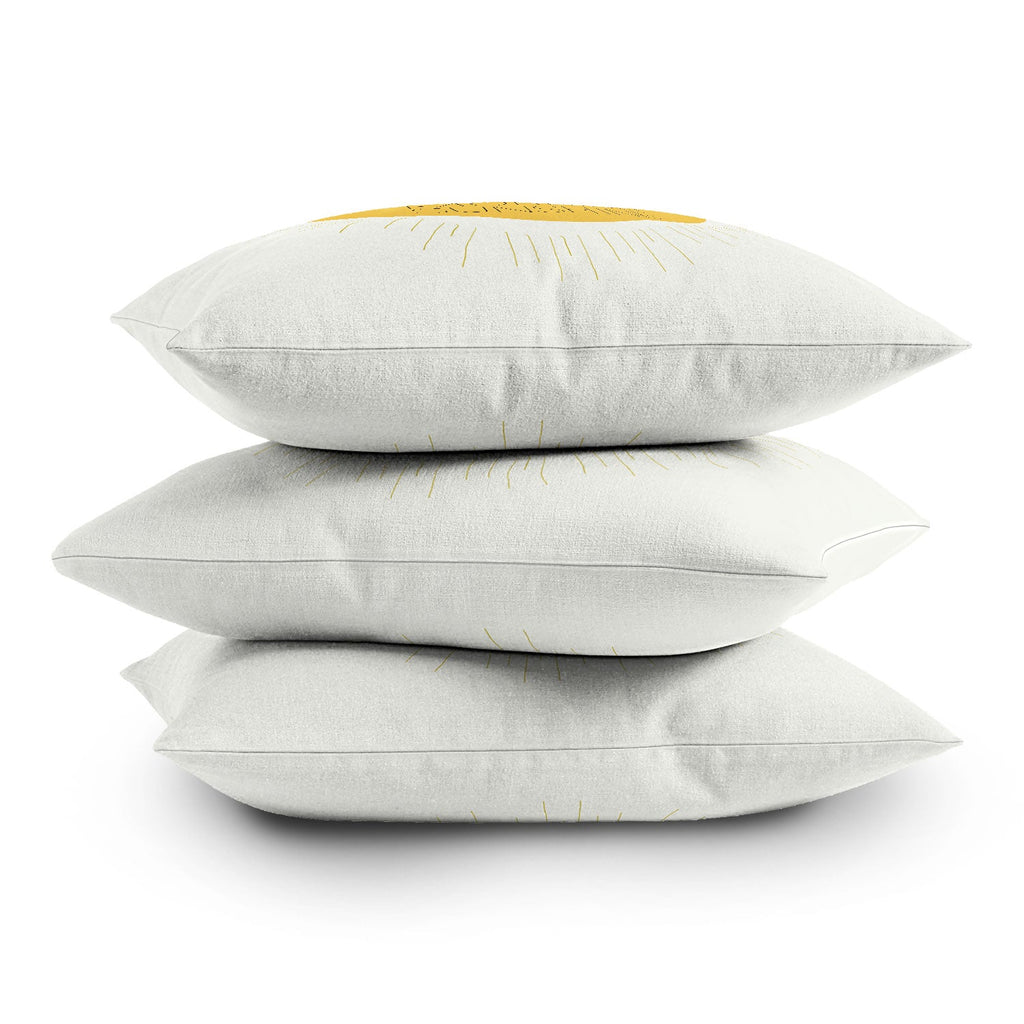 Allyson Johnson Morning Sunshine Outdoor Throw Pillow