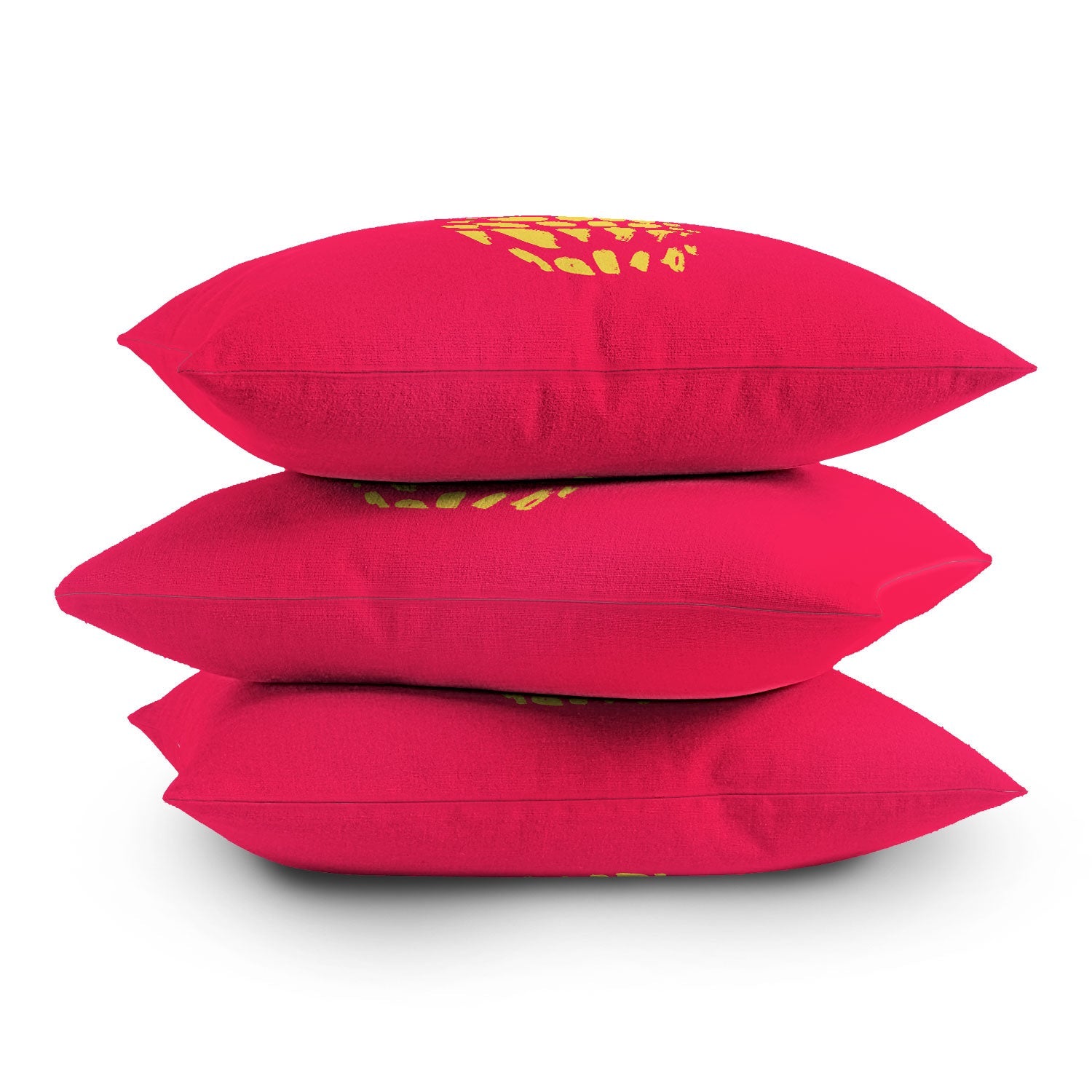 Allyson Johnson Neon Pineapple Throw Pillow