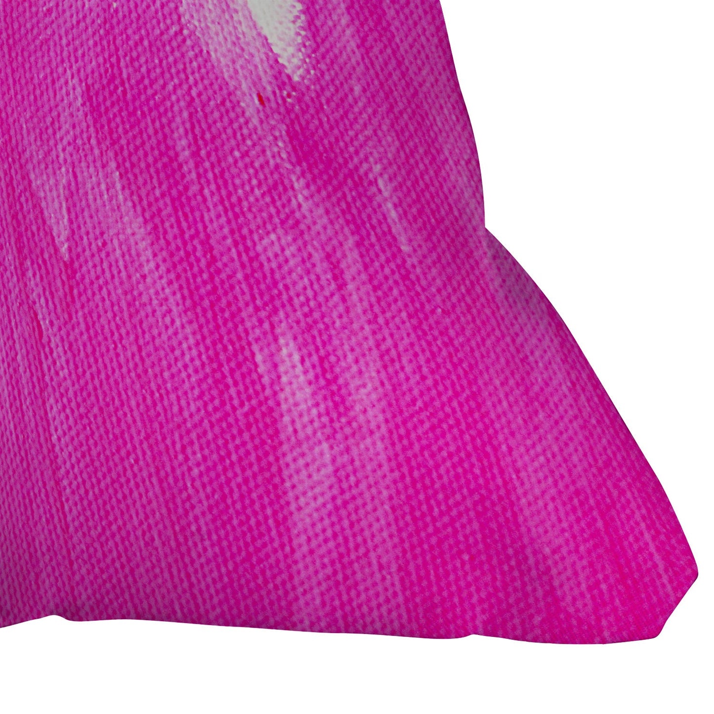 Allyson Johnson Pink Brushed Throw Pillow