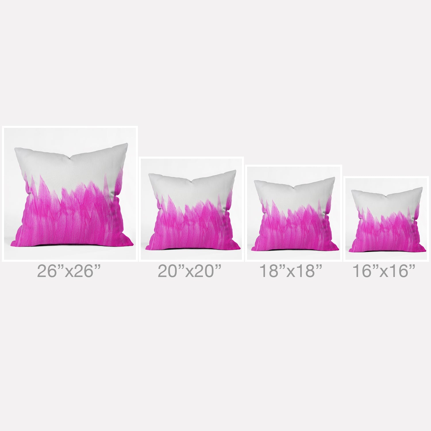 Allyson Johnson Pink Brushed Throw Pillow