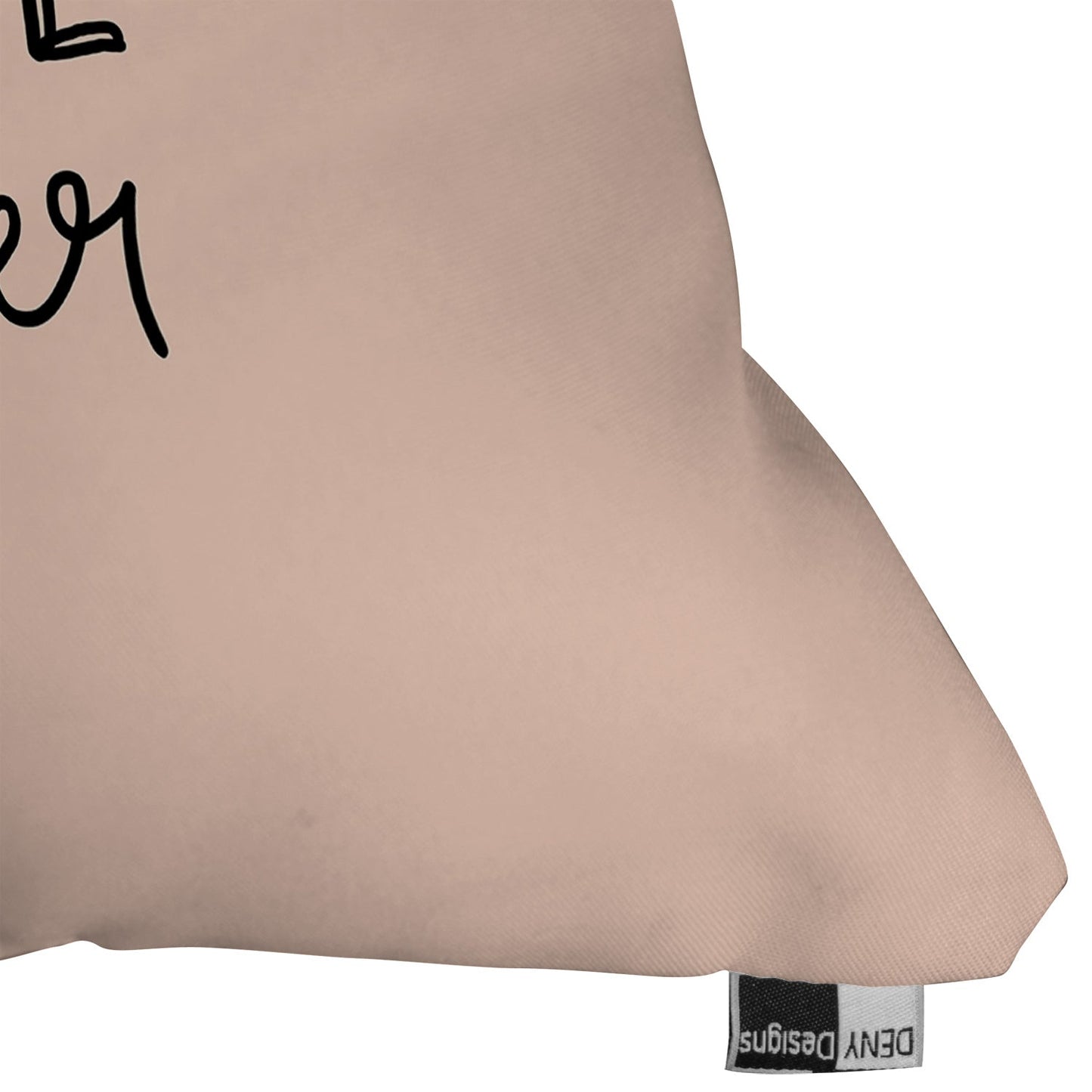 Allyson Johnson Pink girl power Outdoor Throw Pillow
