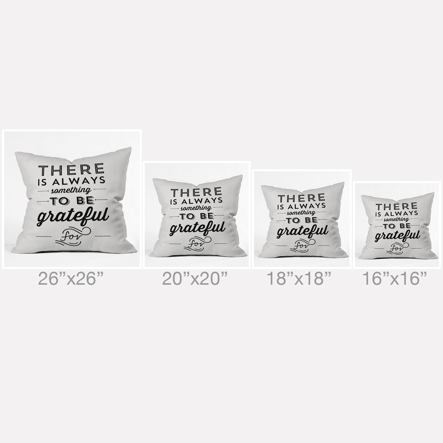 Allyson Johnson Something To Be Grateful For Outdoor Throw Pillow