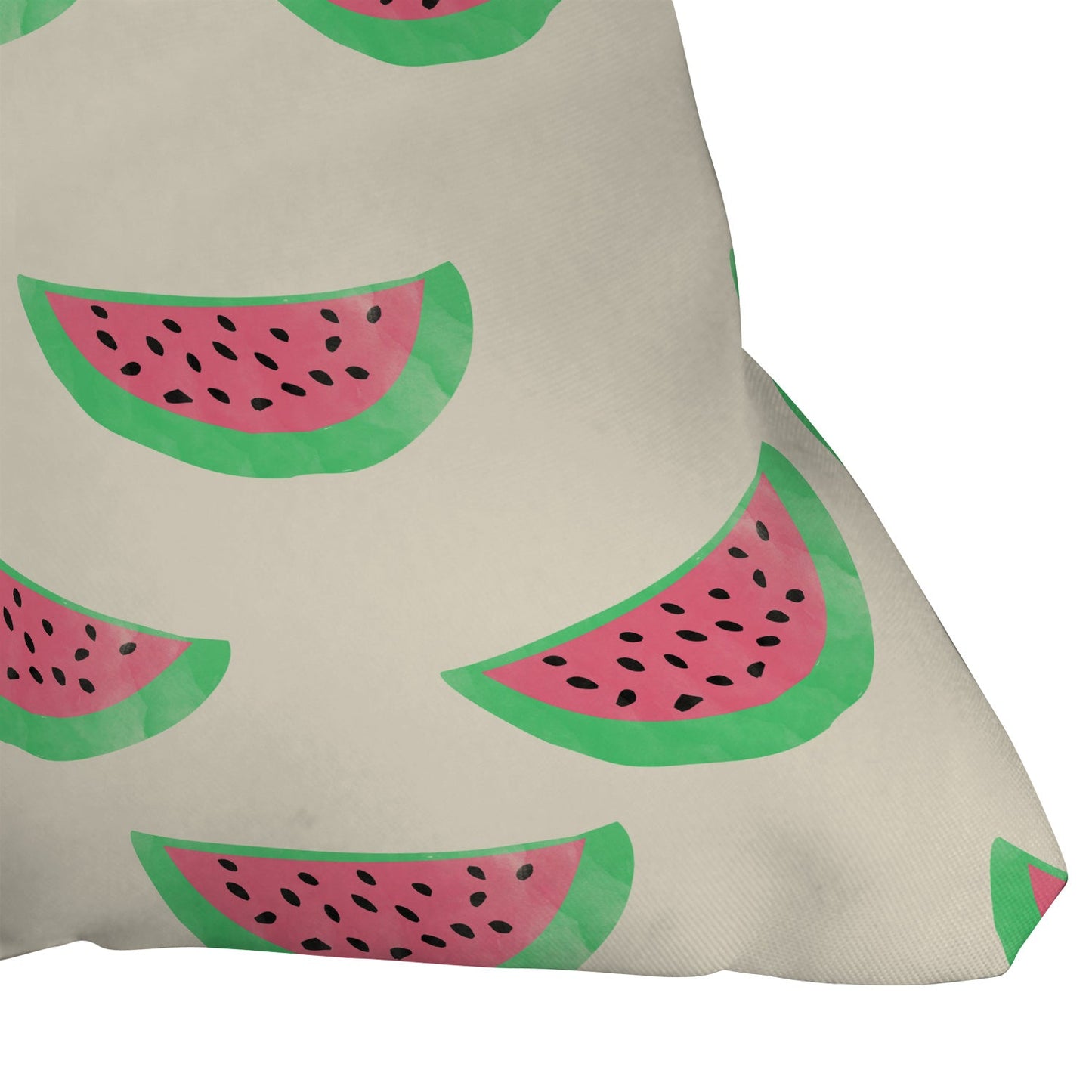 Allyson Johnson Sweet Watermelons Outdoor Throw Pillow