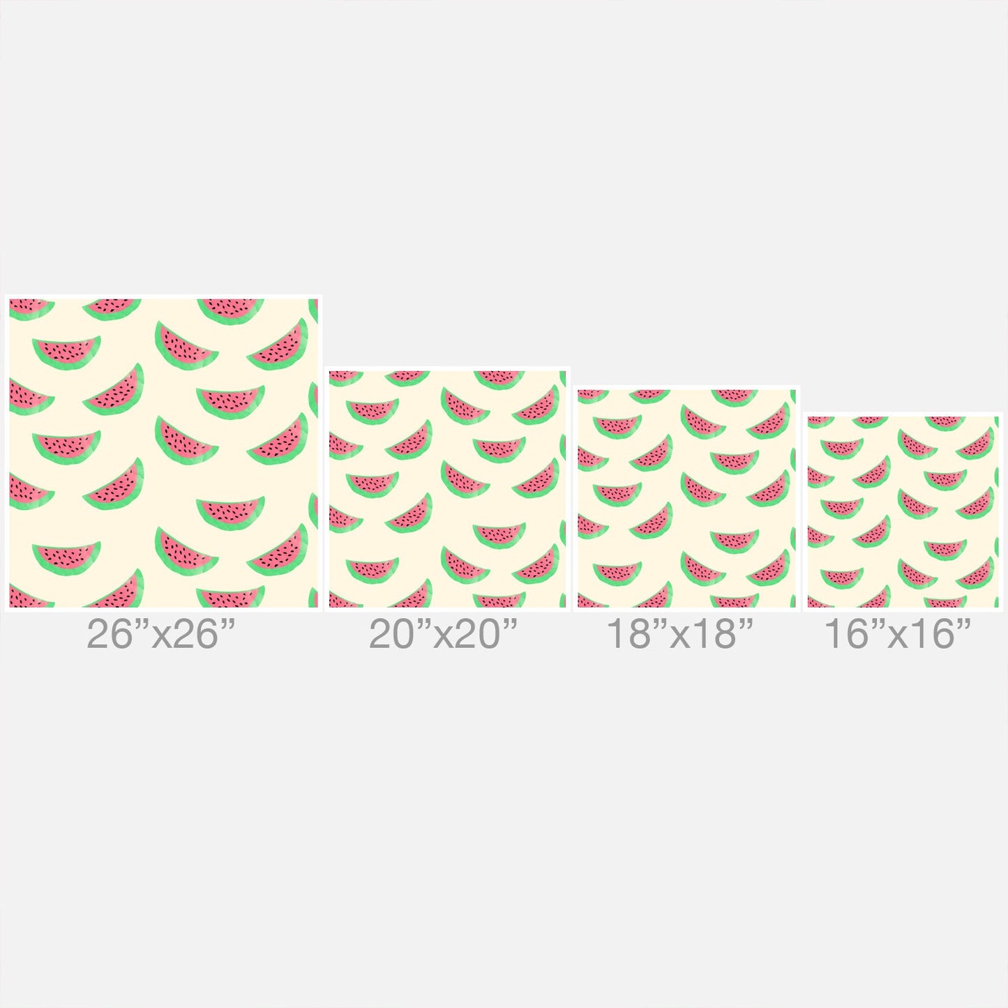 Allyson Johnson Sweet Watermelons Outdoor Throw Pillow
