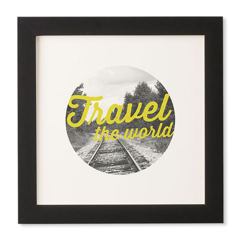 Allyson Johnson Travel The World Framed Wall Art