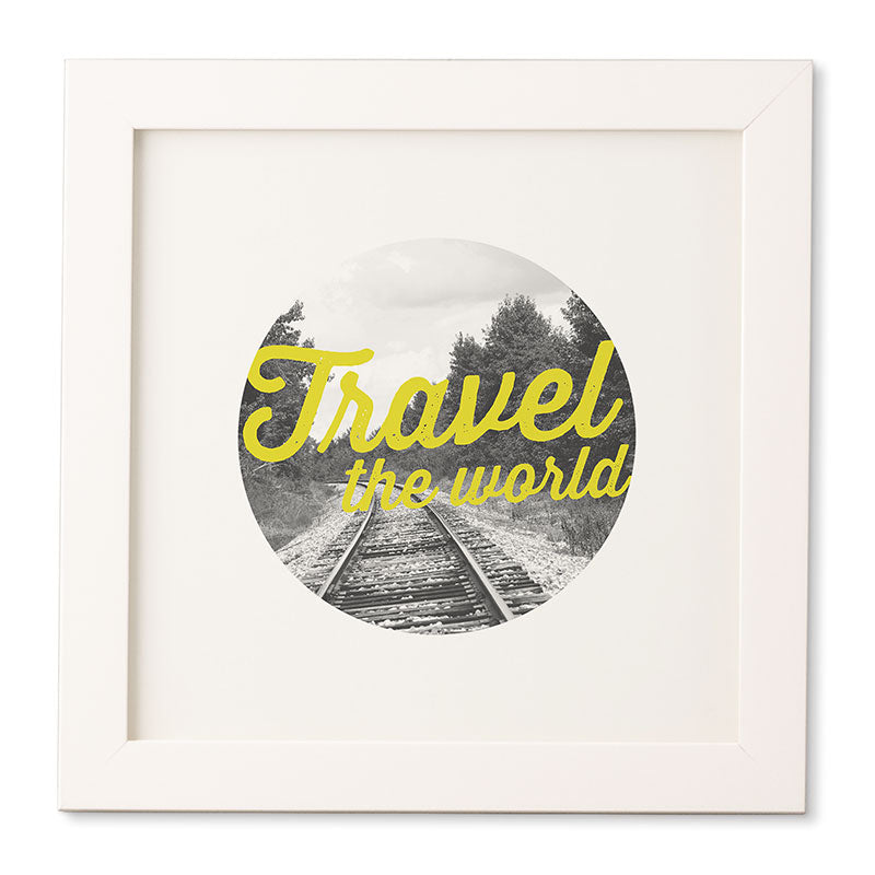 Allyson Johnson Travel The World Framed Wall Art