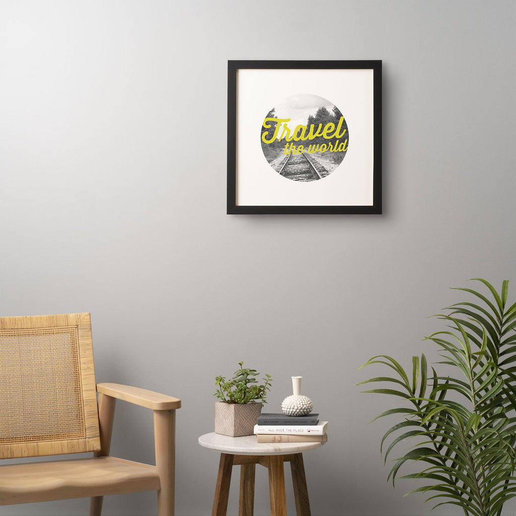Allyson Johnson Travel The World Framed Wall Art