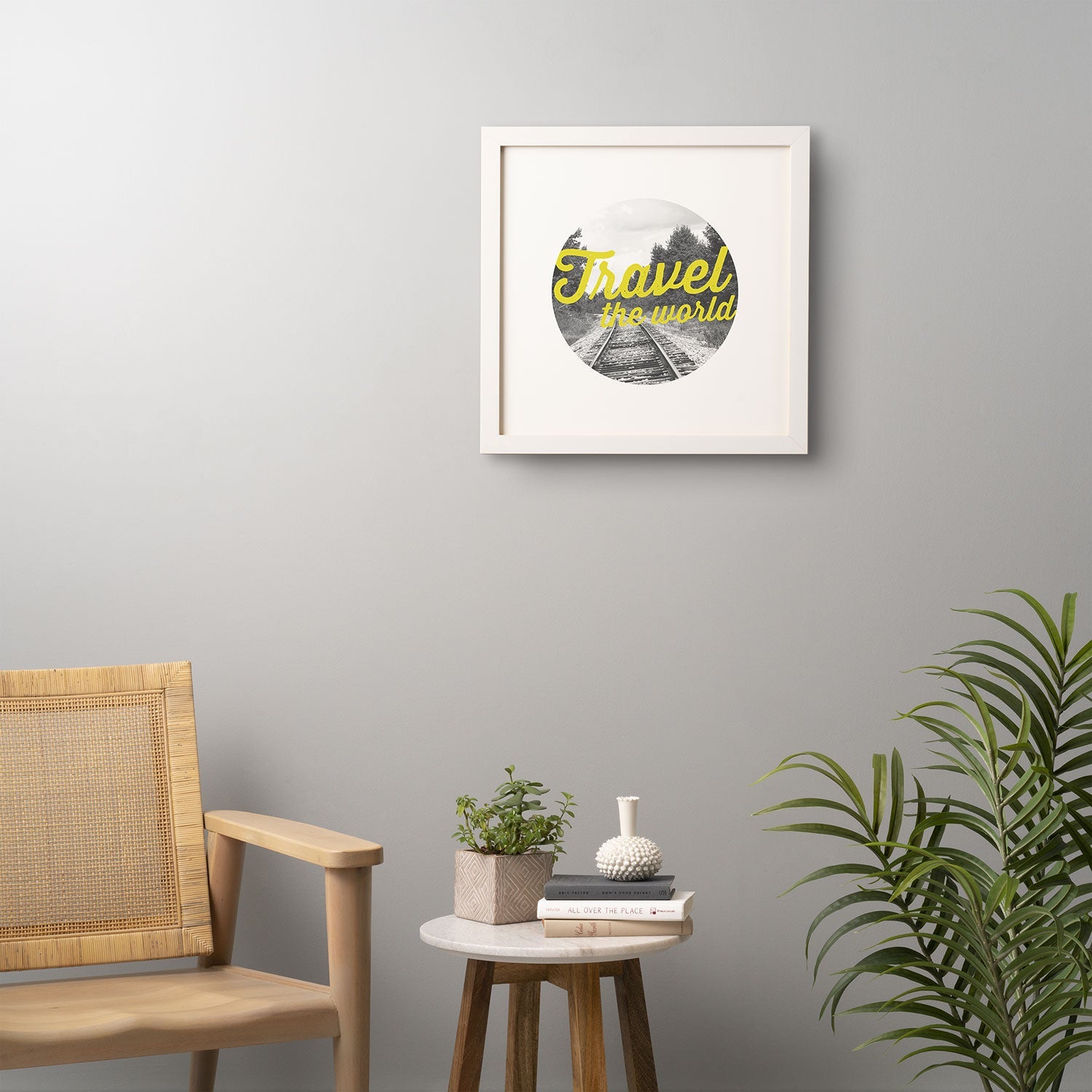 Allyson Johnson Travel The World Framed Wall Art