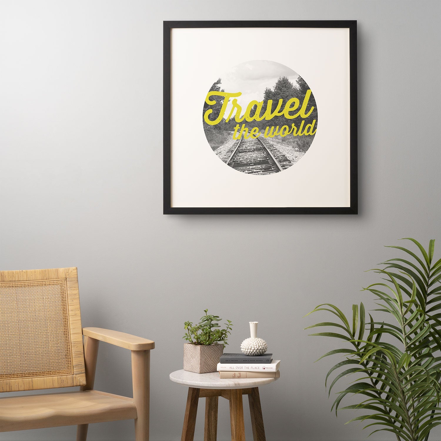 Allyson Johnson Travel The World Framed Wall Art