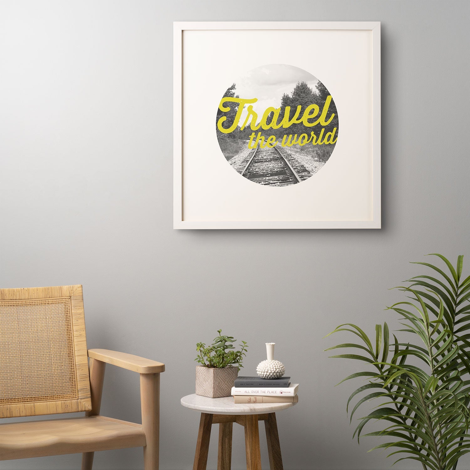 Allyson Johnson Travel The World Framed Wall Art