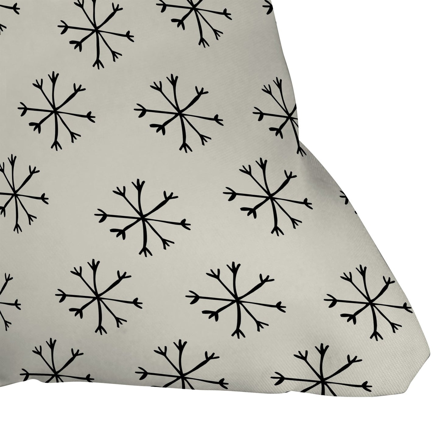 Allyson Johnson Very Snowy Outdoor Throw Pillow