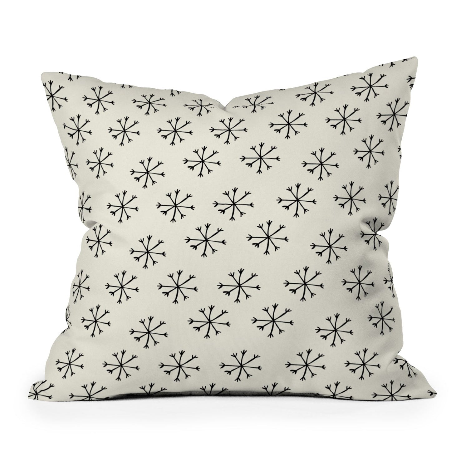 Allyson Johnson Very Snowy Outdoor Throw Pillow
