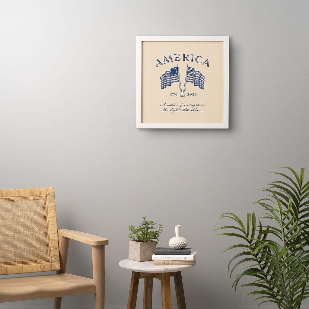 DENY Designs America250 Framed Wall Art