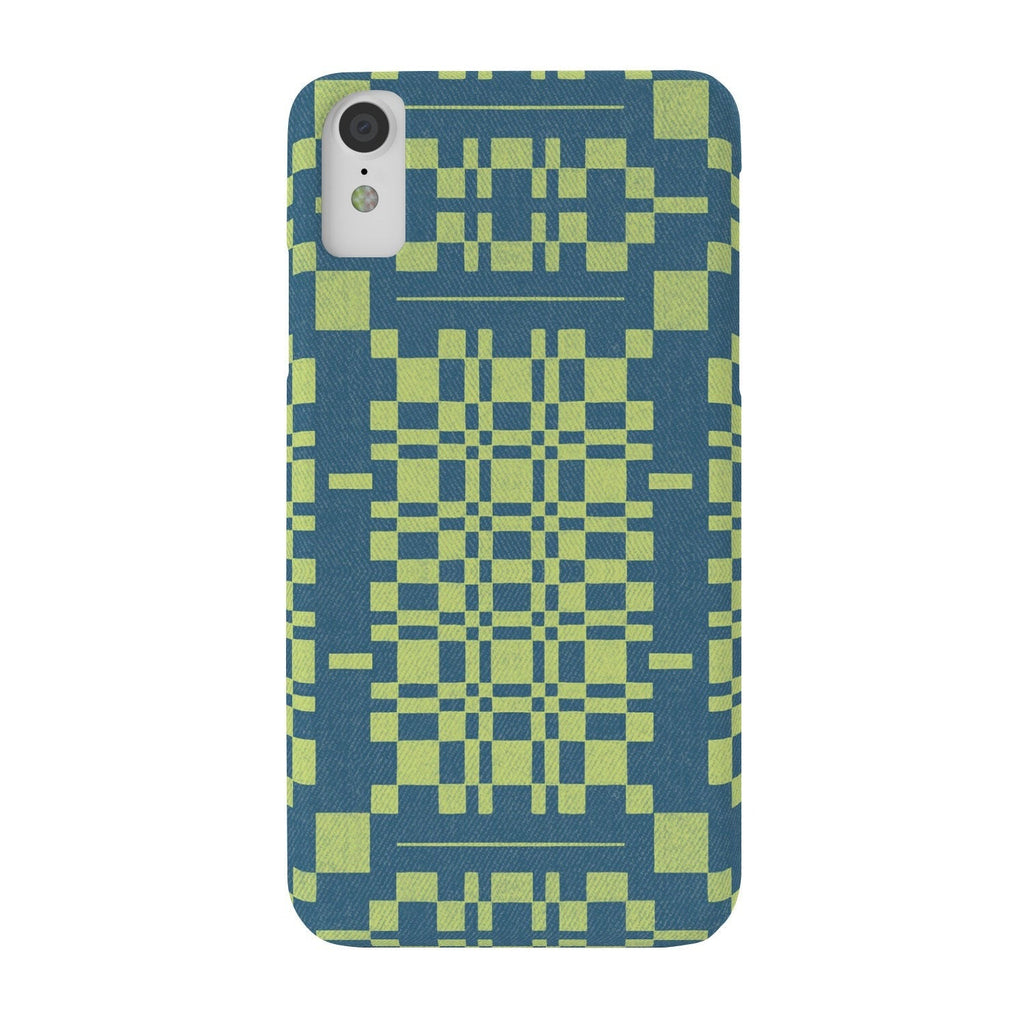 Marta Barragan Camarasa Nostalgic Grid Design Phone Case