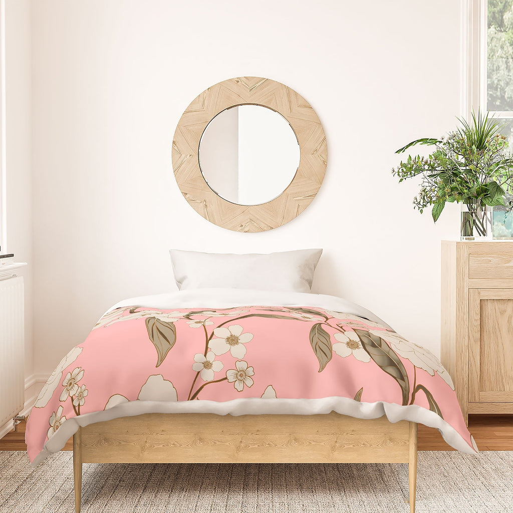 Gabriela Fuente Roberta in Pink Duvet Cover