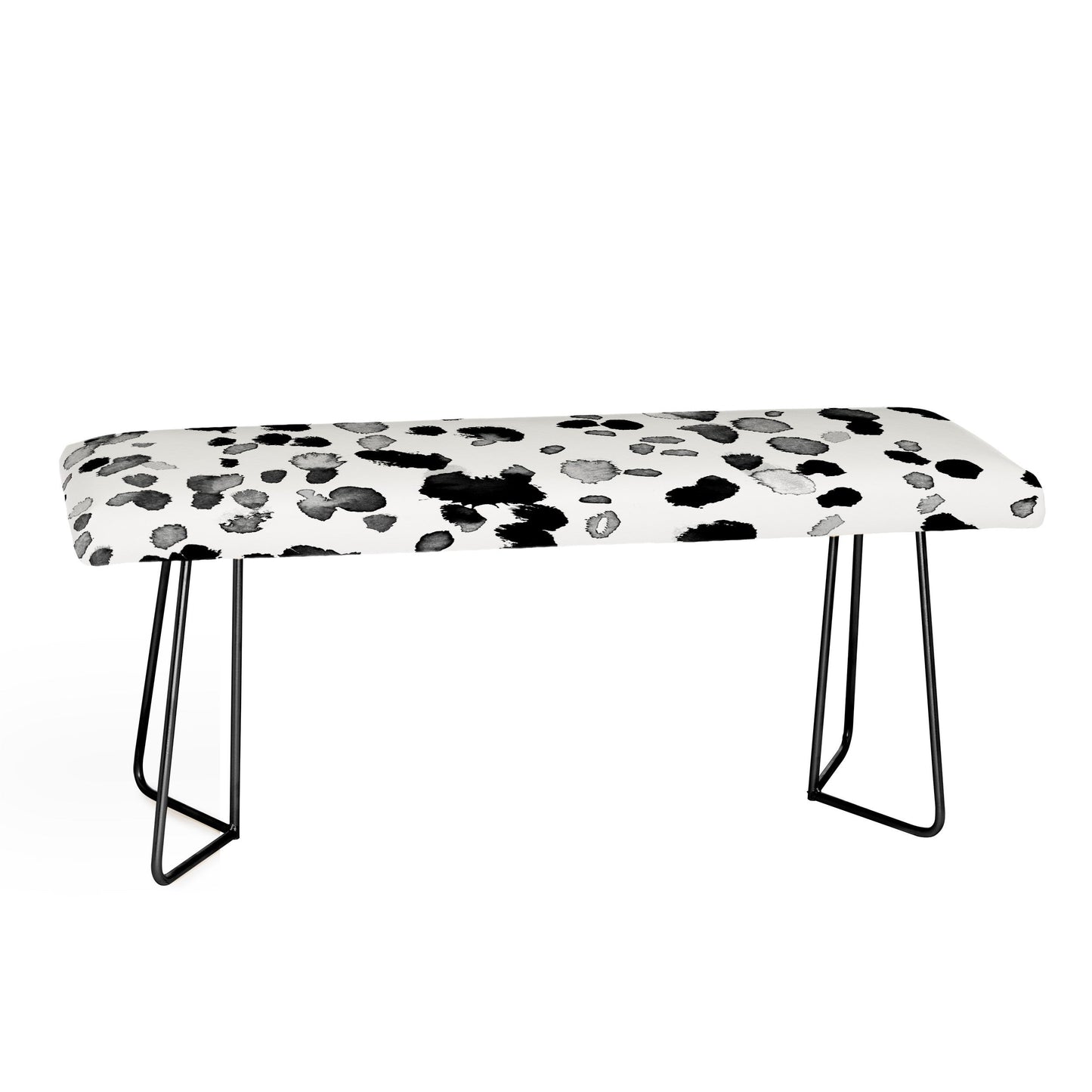 Amy Sia Animal Spot Gray Bench