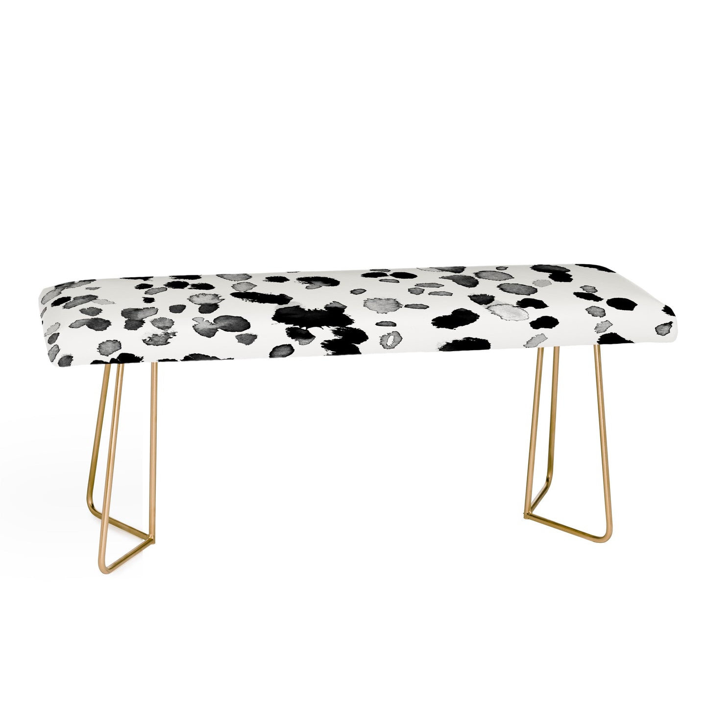 Amy Sia Animal Spot Gray Bench