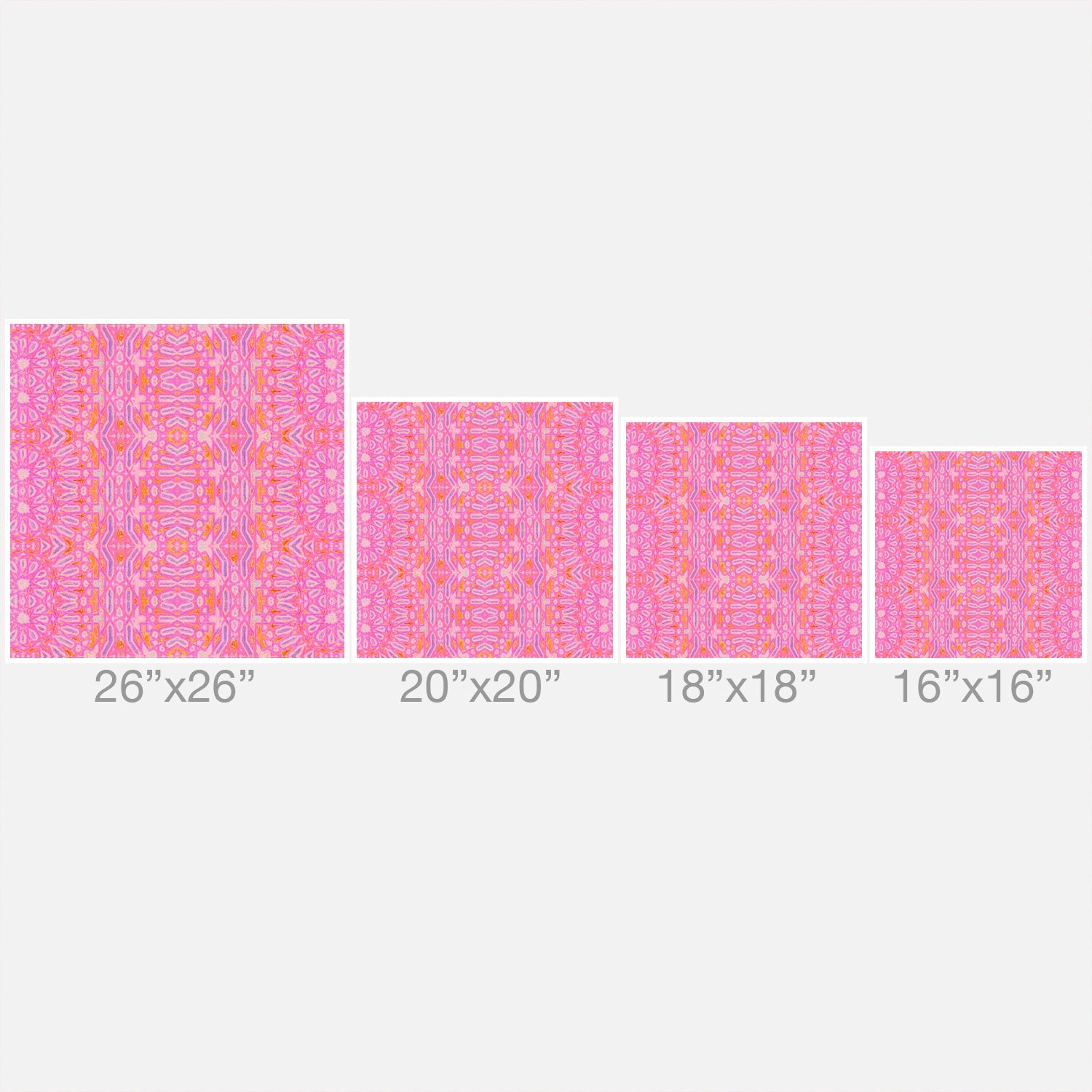 Amy Sia Casablanca Hot Pink Outdoor Throw Pillow