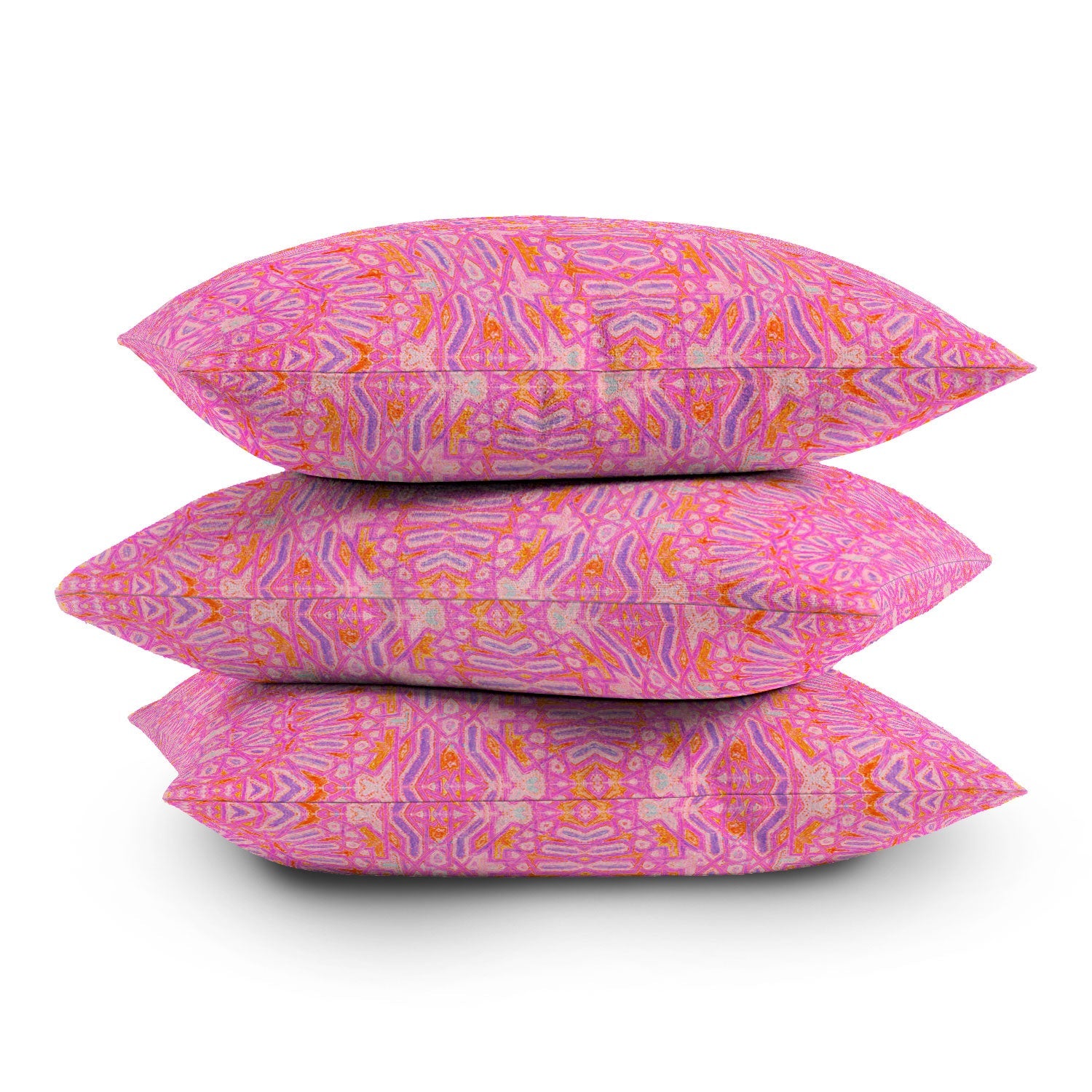 Amy Sia Casablanca Hot Pink Outdoor Throw Pillow