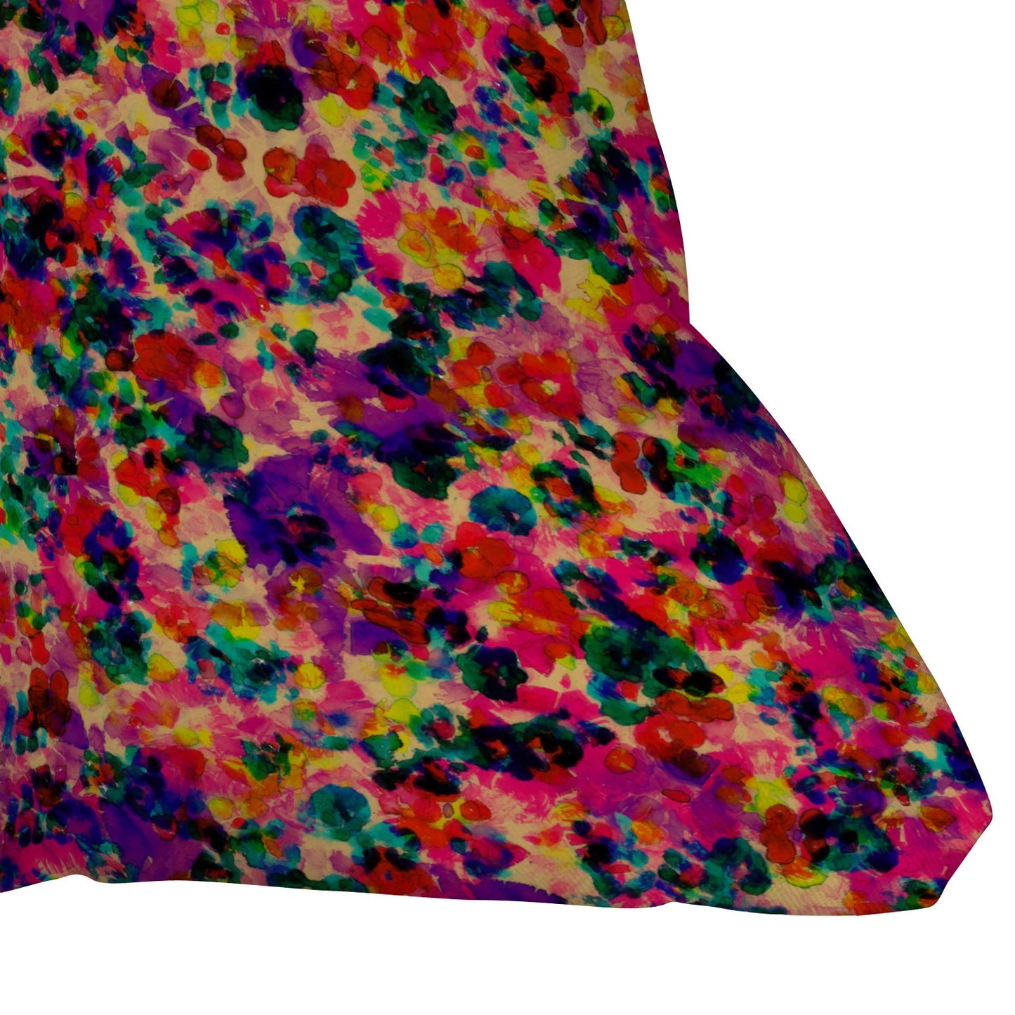 Amy Sia Floral Explosion Outdoor Throw Pillow