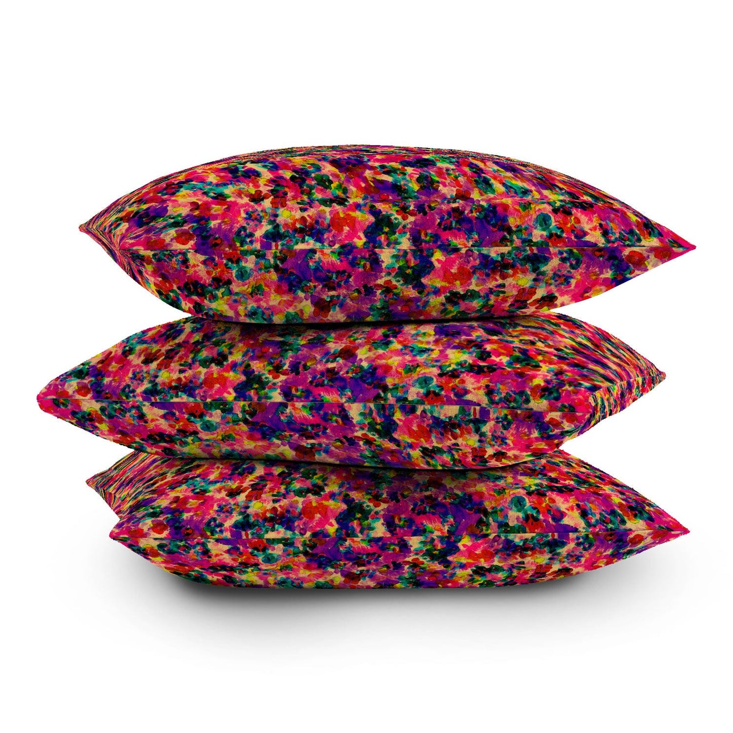 Amy Sia Floral Explosion Outdoor Throw Pillow