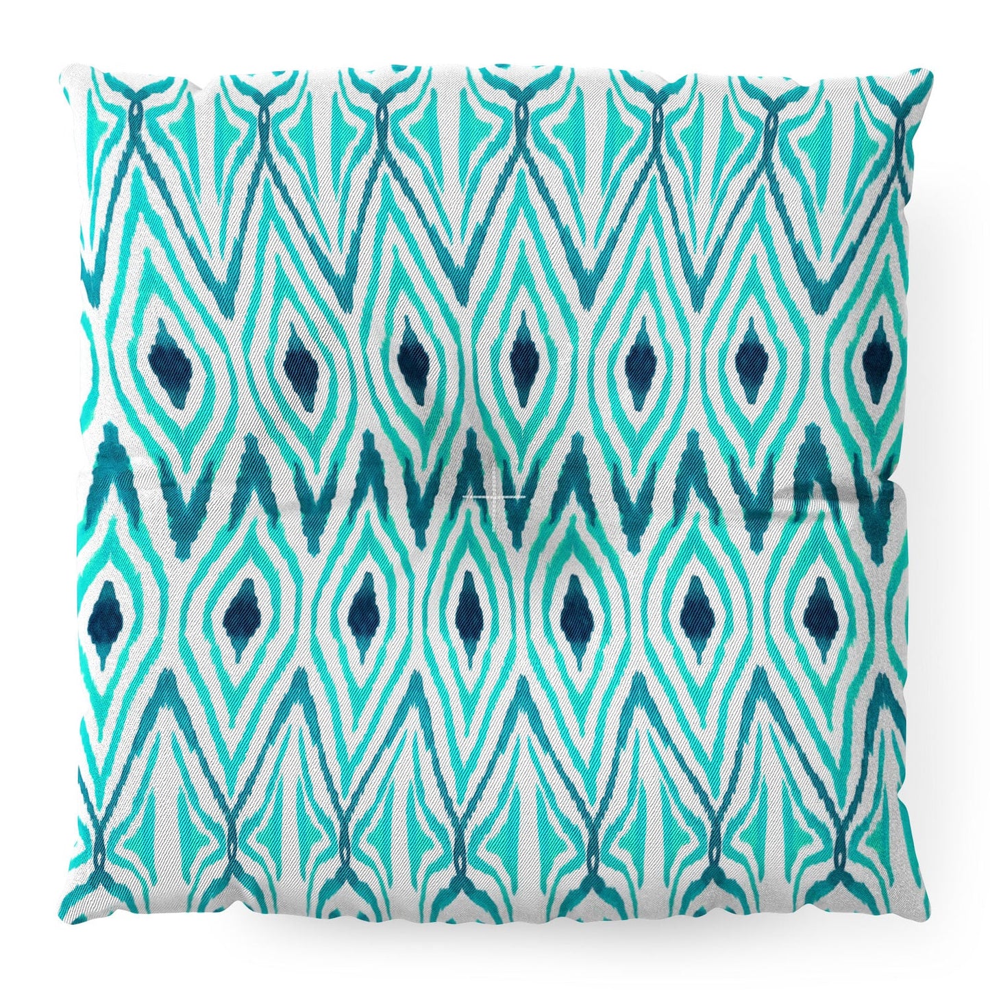 Amy Sia Ikat Jade Floor Pillow Square