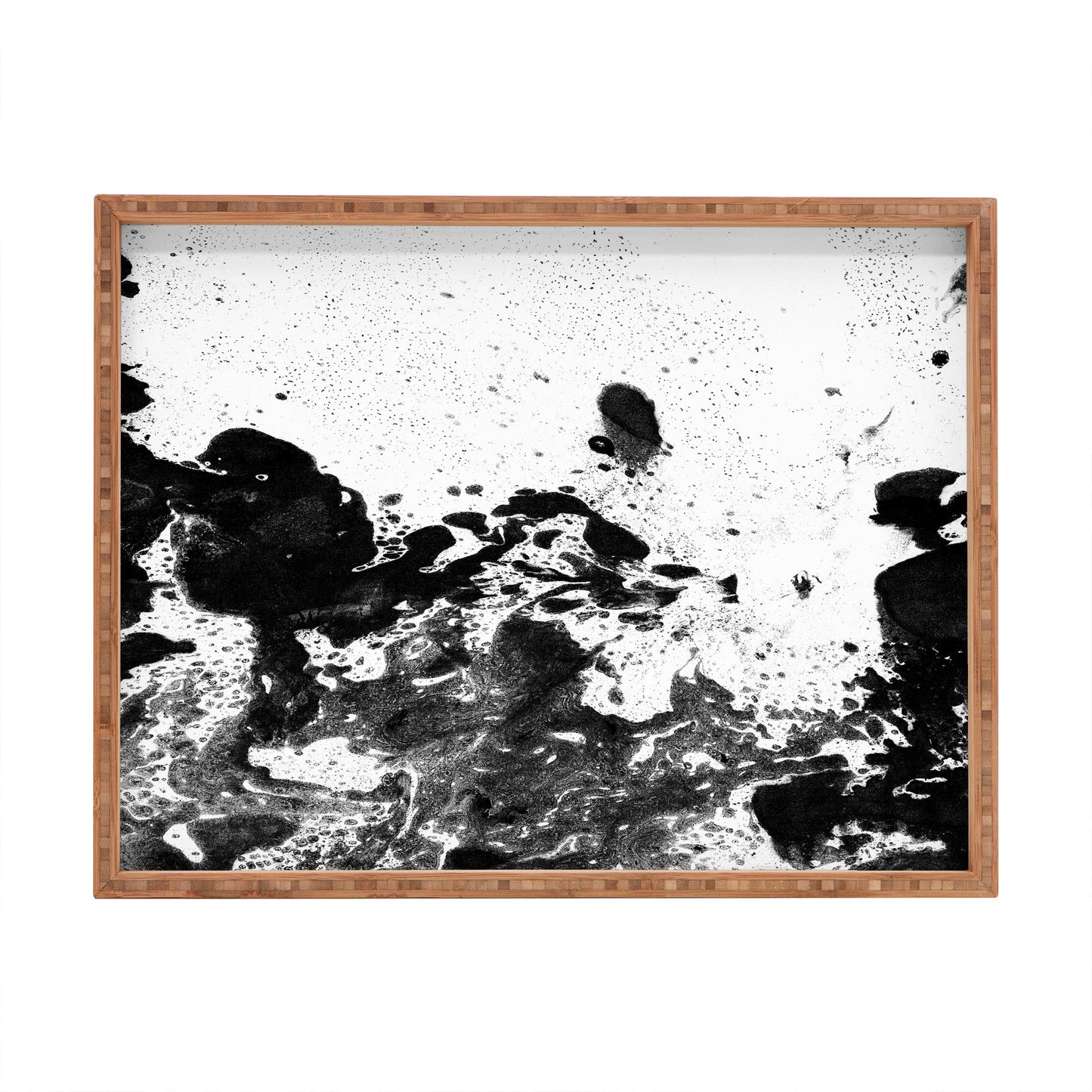 Amy Sia Marble Inversion III Rectangular Tray