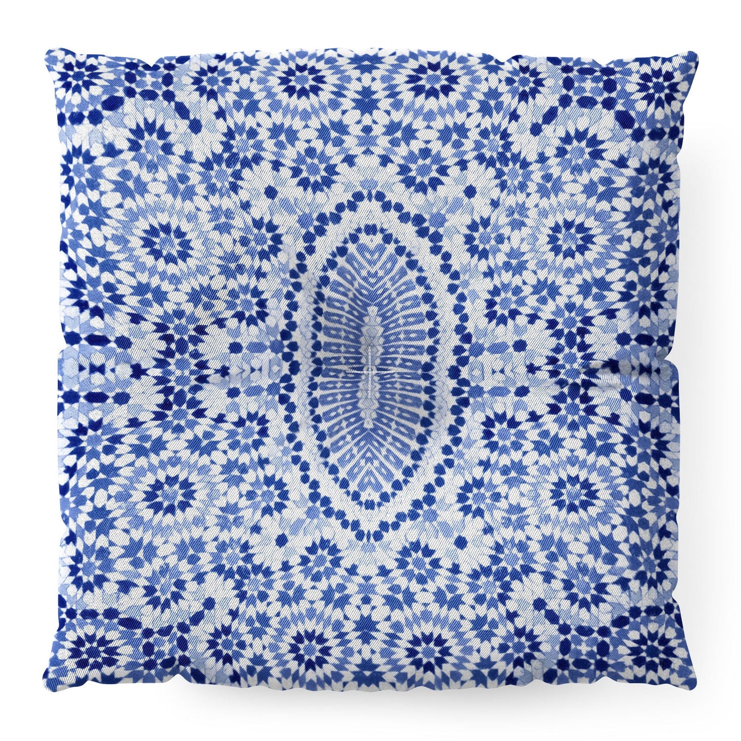 Amy Sia Morocco Navy Floor Pillow Square