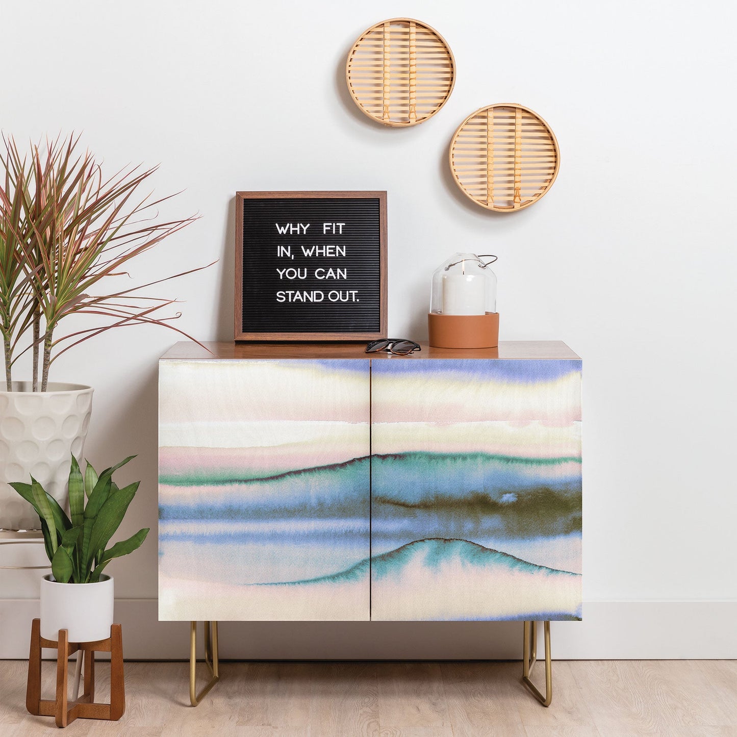 Amy Sia Mystic Dream Pastel Credenza