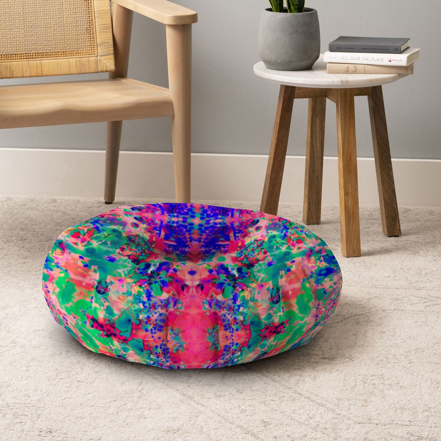 Amy Sia Tahiti Floor Pillow Round