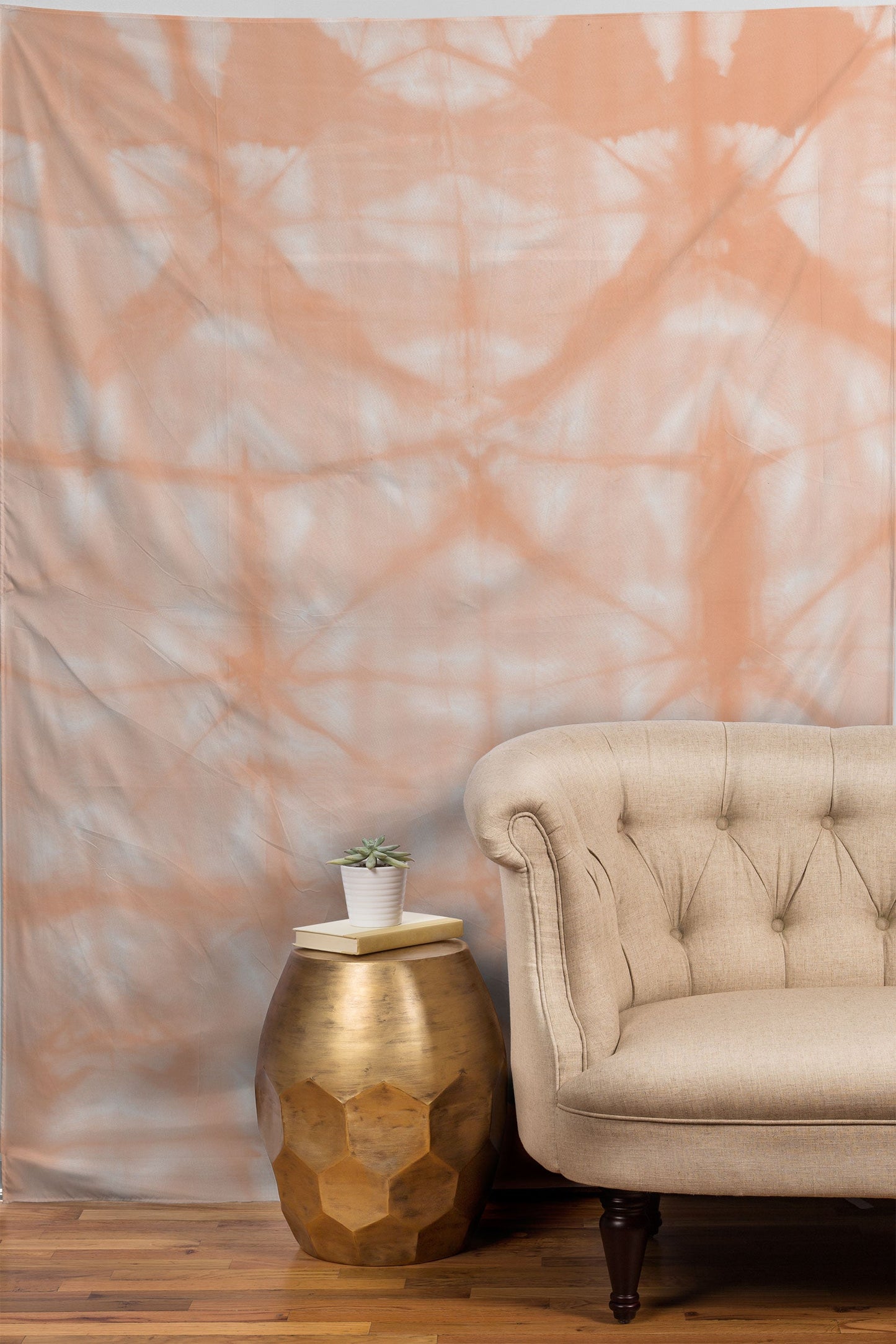 Amy Sia Tie Dye 2 Peach Tapestry