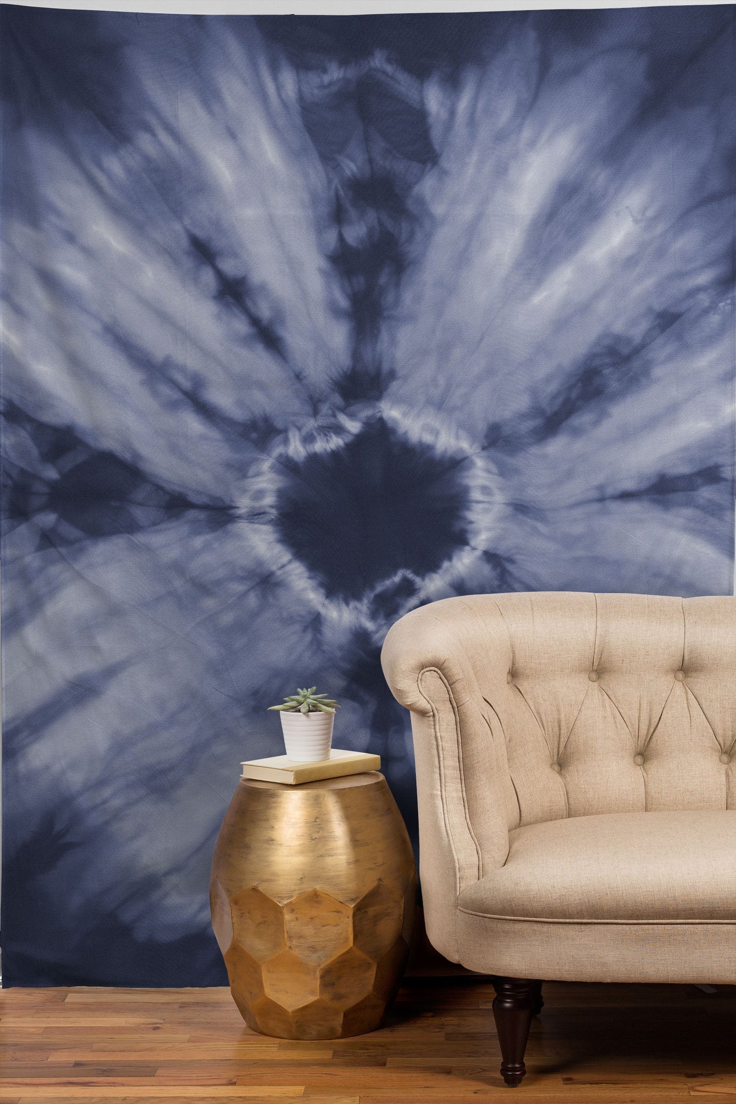 Amy Sia Tie Dye Navy Tapestry
