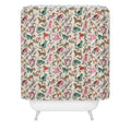 amysuther Silly Christmas Cats Shower Curtain