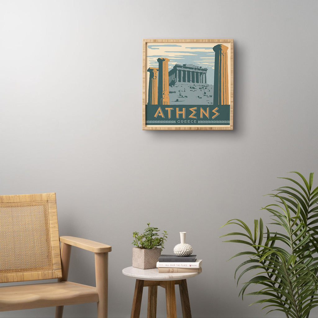Anderson Design Group Athens Framed Wall Art