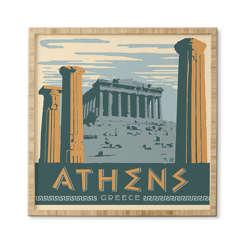 Anderson Design Group Athens Framed Wall Art