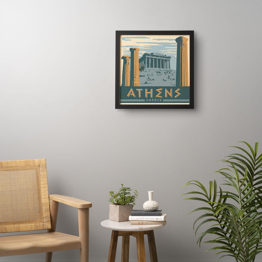 Anderson Design Group Athens Framed Wall Art