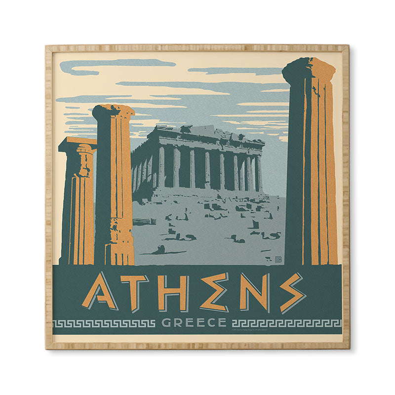 Anderson Design Group Athens Framed Wall Art