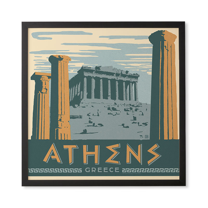 Anderson Design Group Athens Framed Wall Art