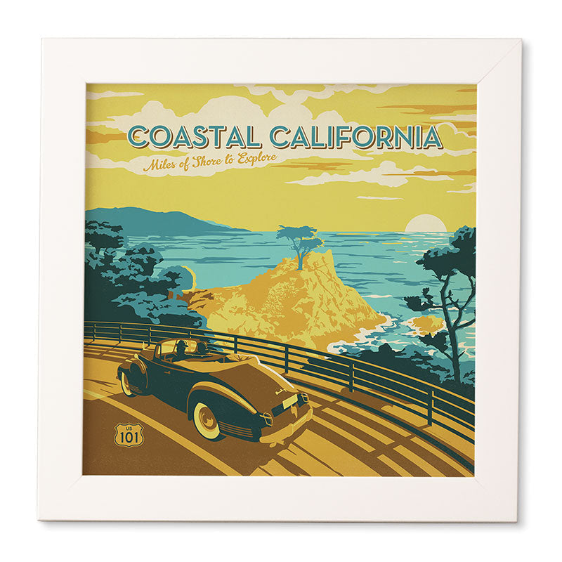 Anderson Design Group Coastal California Framed Wall Art