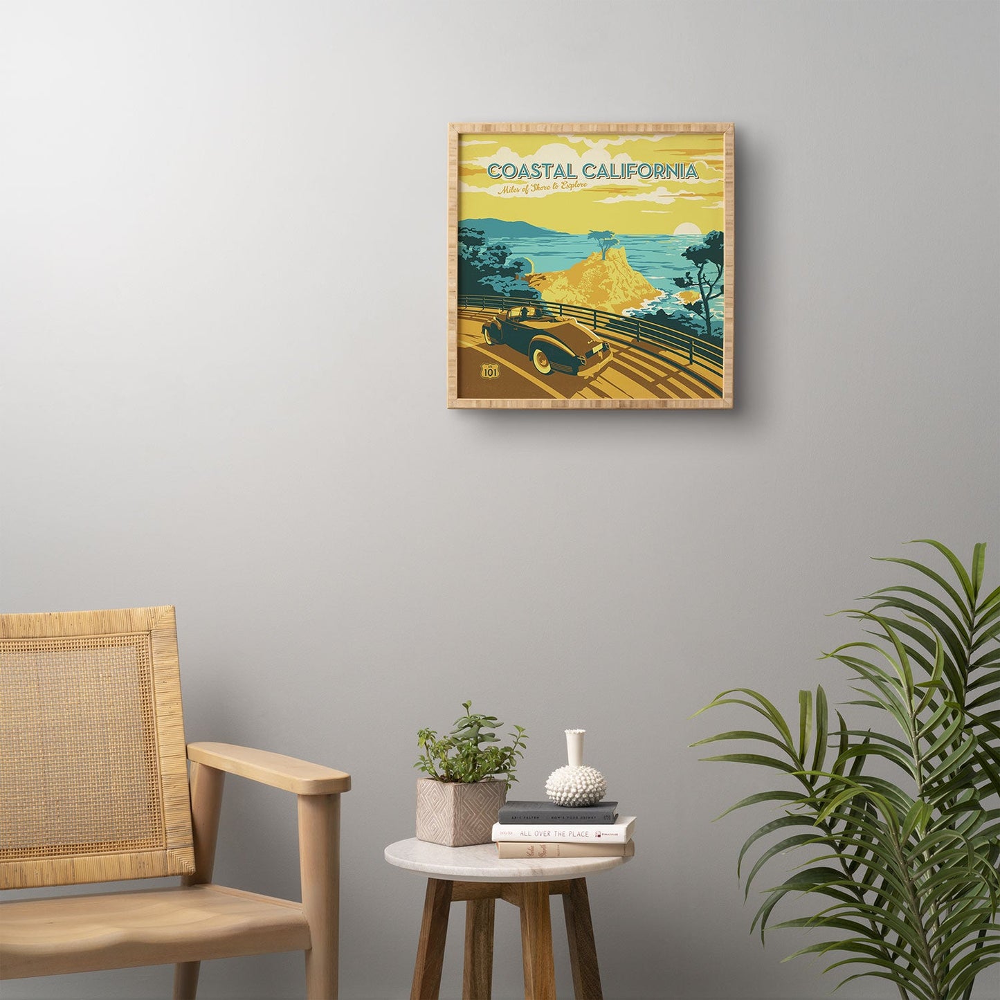 Anderson Design Group Coastal California Framed Wall Art