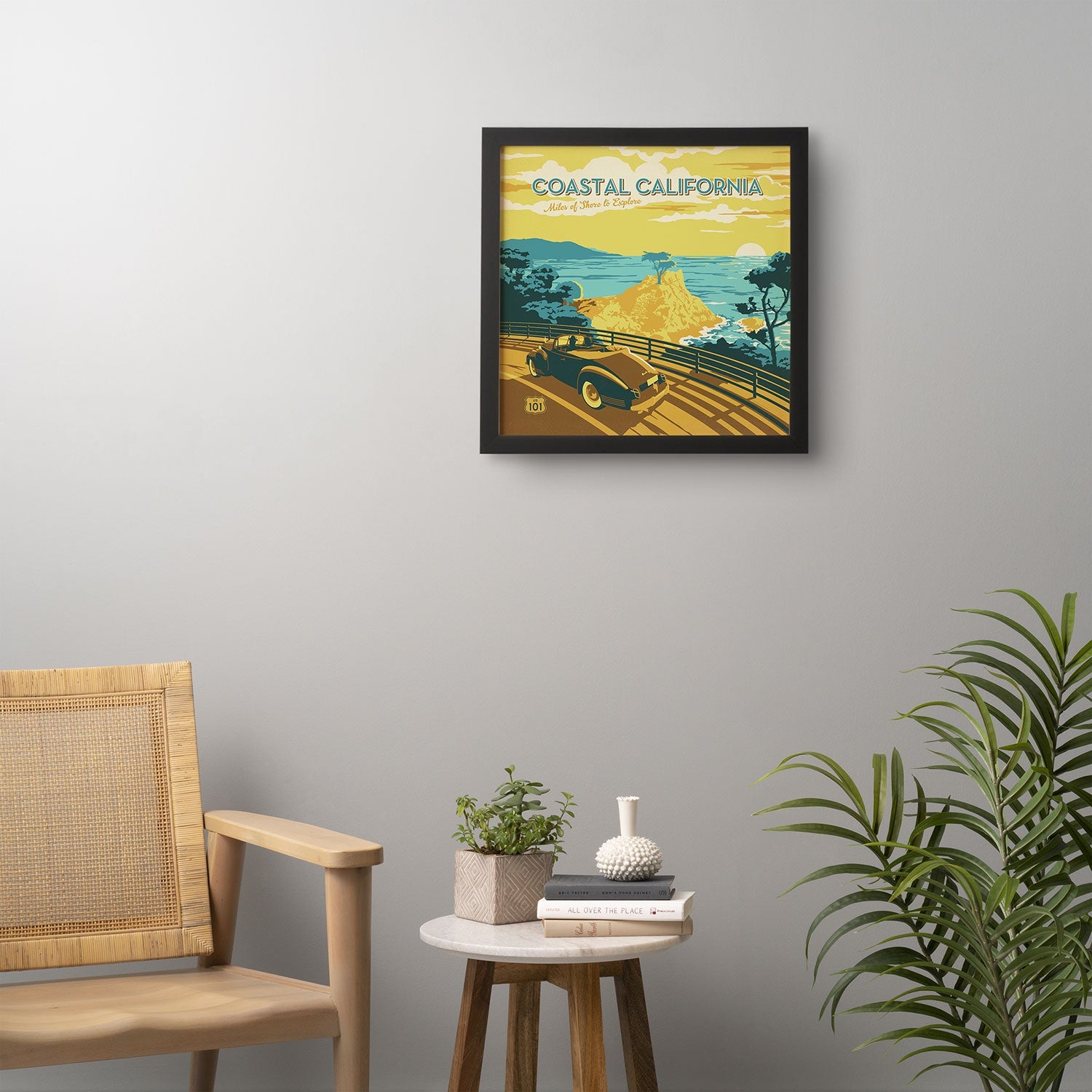 Anderson Design Group Coastal California Framed Wall Art